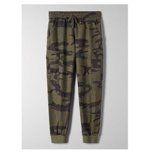Aritzia Camo Joggers